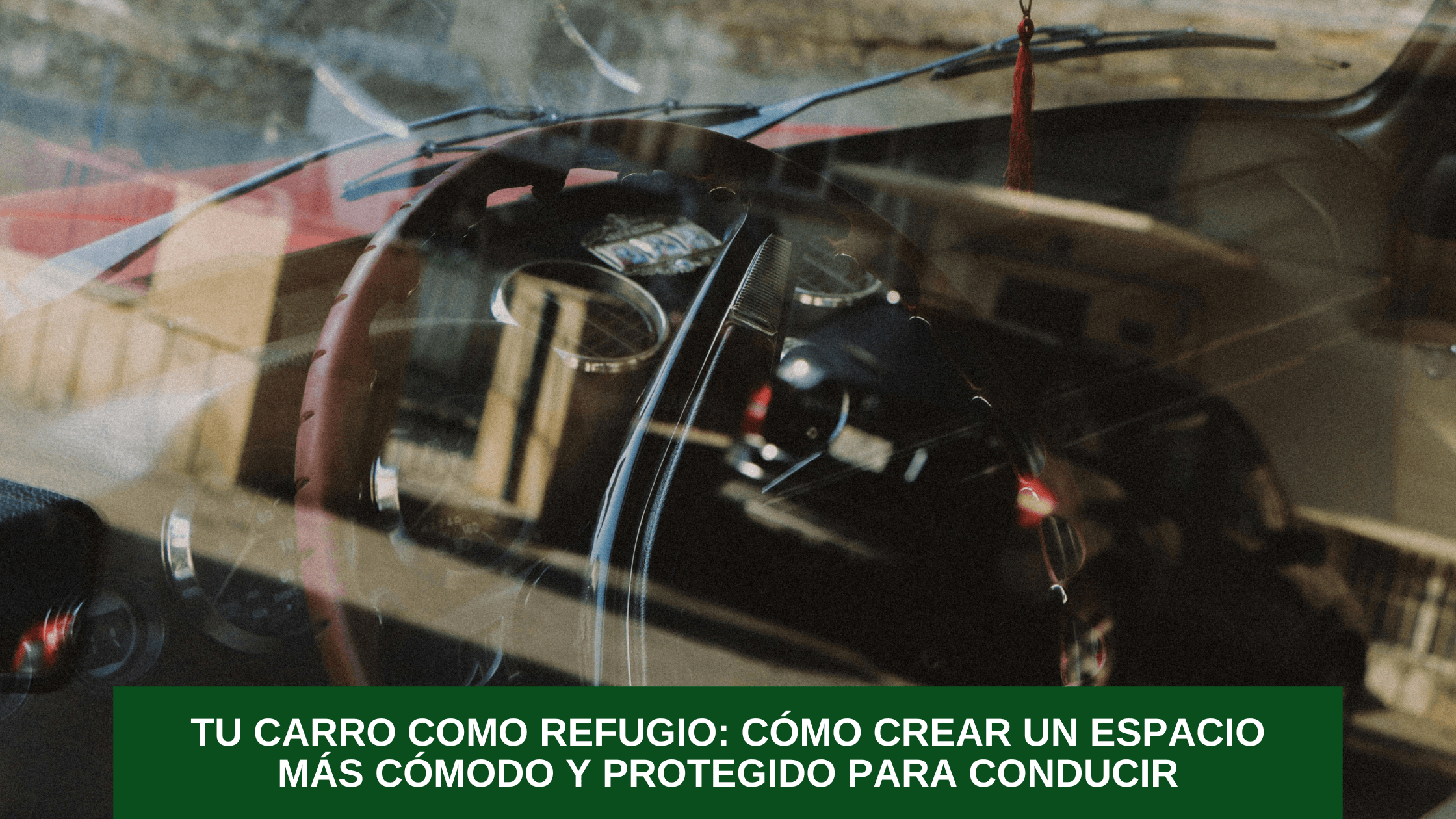 Vehículo protegido con película solar SEDCAR en un entorno urbano